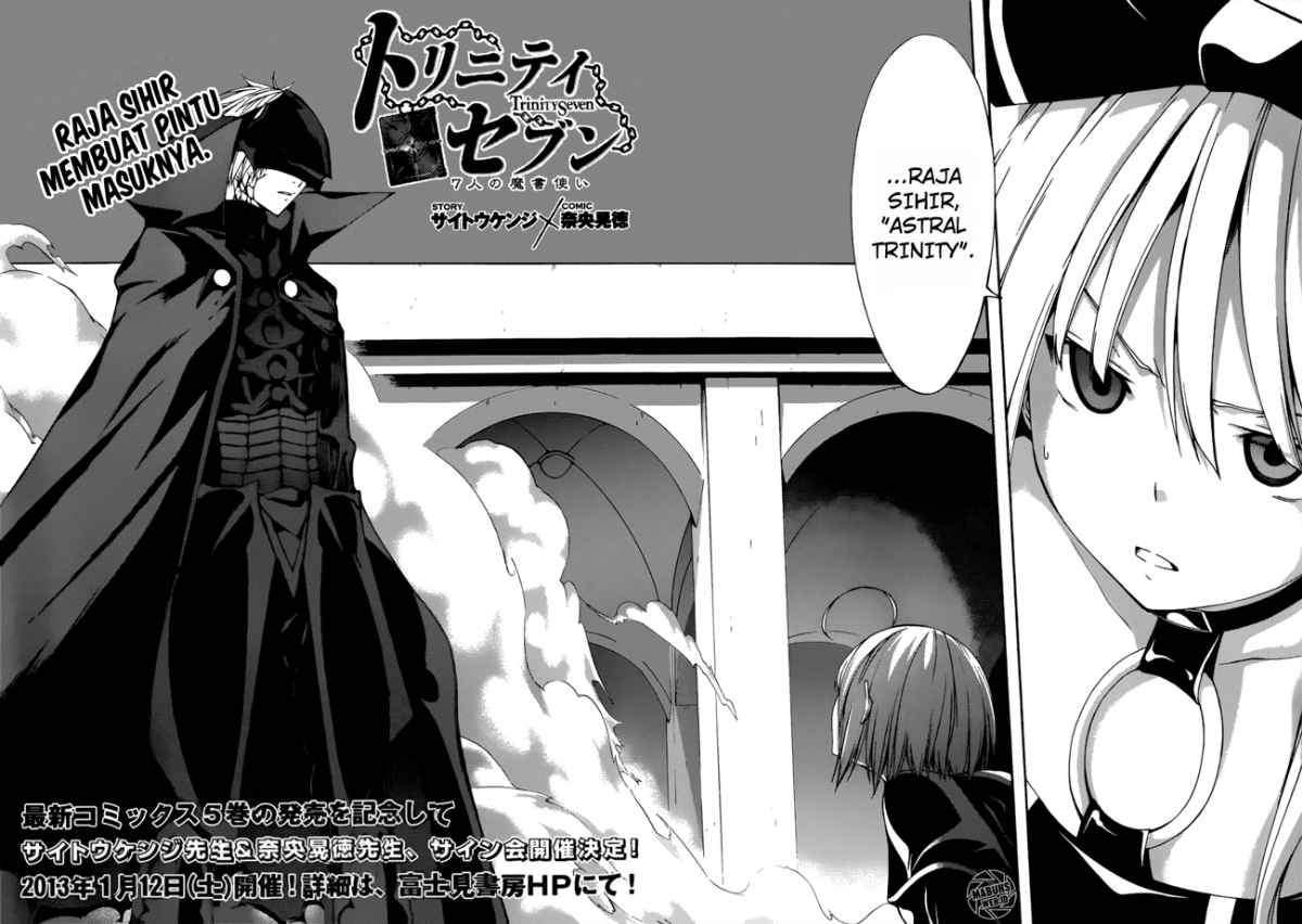 Trinity Seven Chapter 24 Gambar 3
