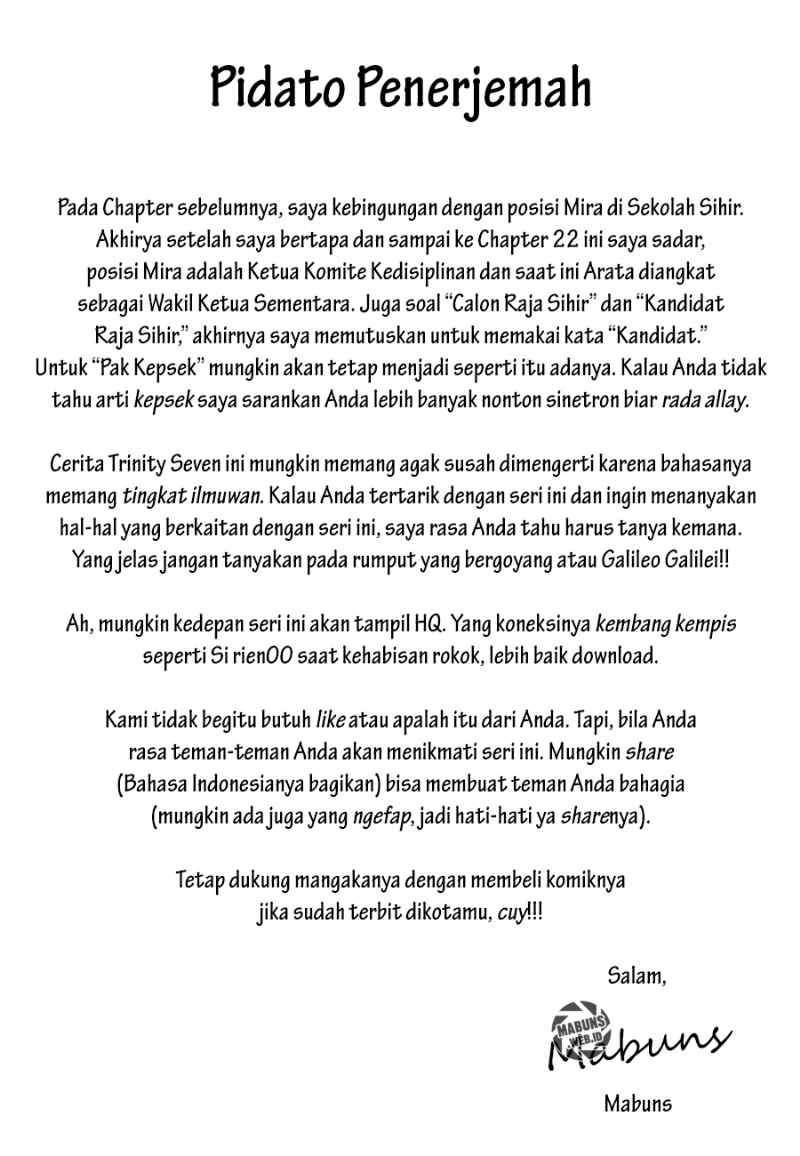 Baca Trinity Seven Chapter 22 Gambar 2
