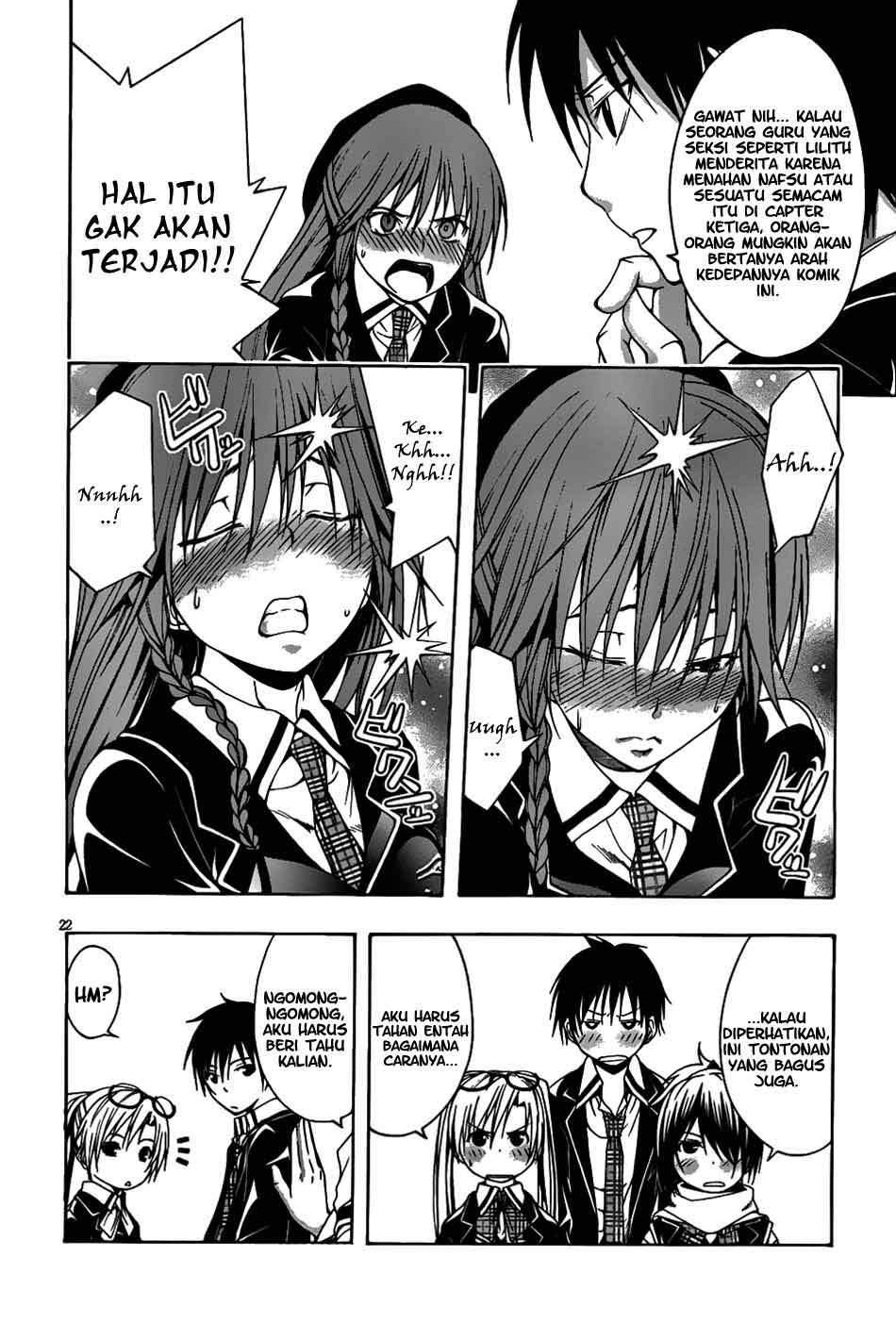Trinity Seven Chapter 3 Gambar 23