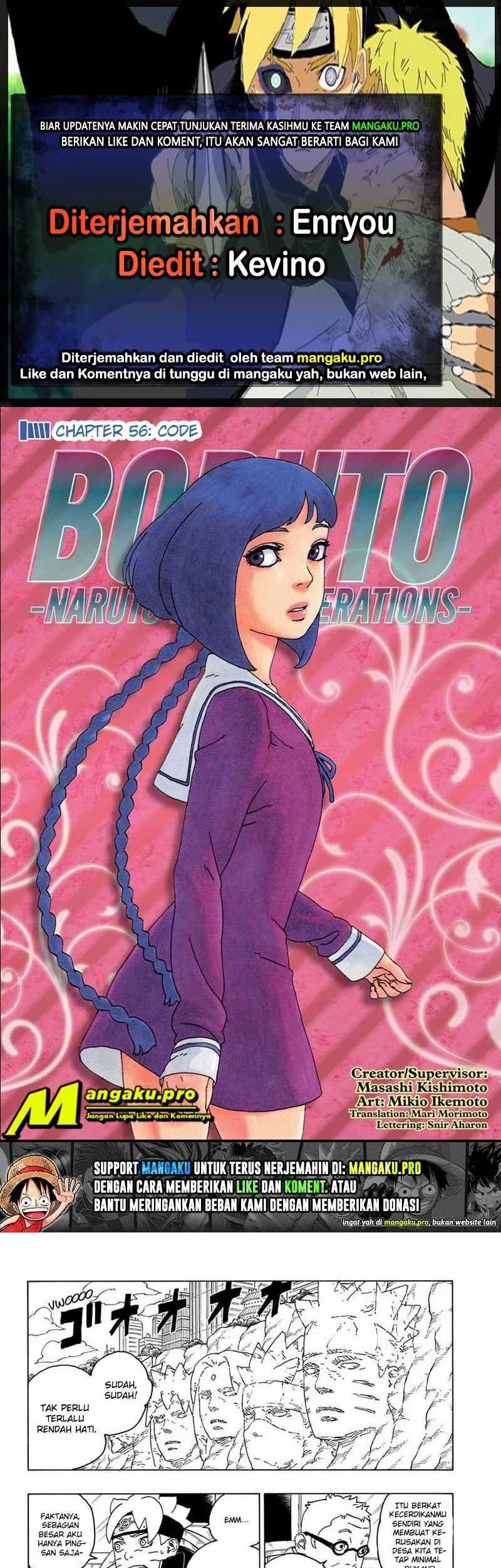 Baca Komik Boruto Chapter 56.1 Gambar 1