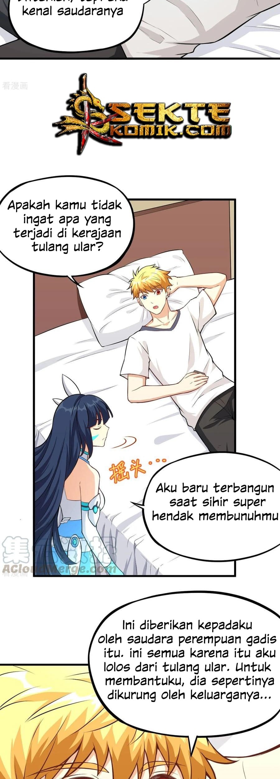 Tomorrow’s God Land Chapter 28 Gambar 26