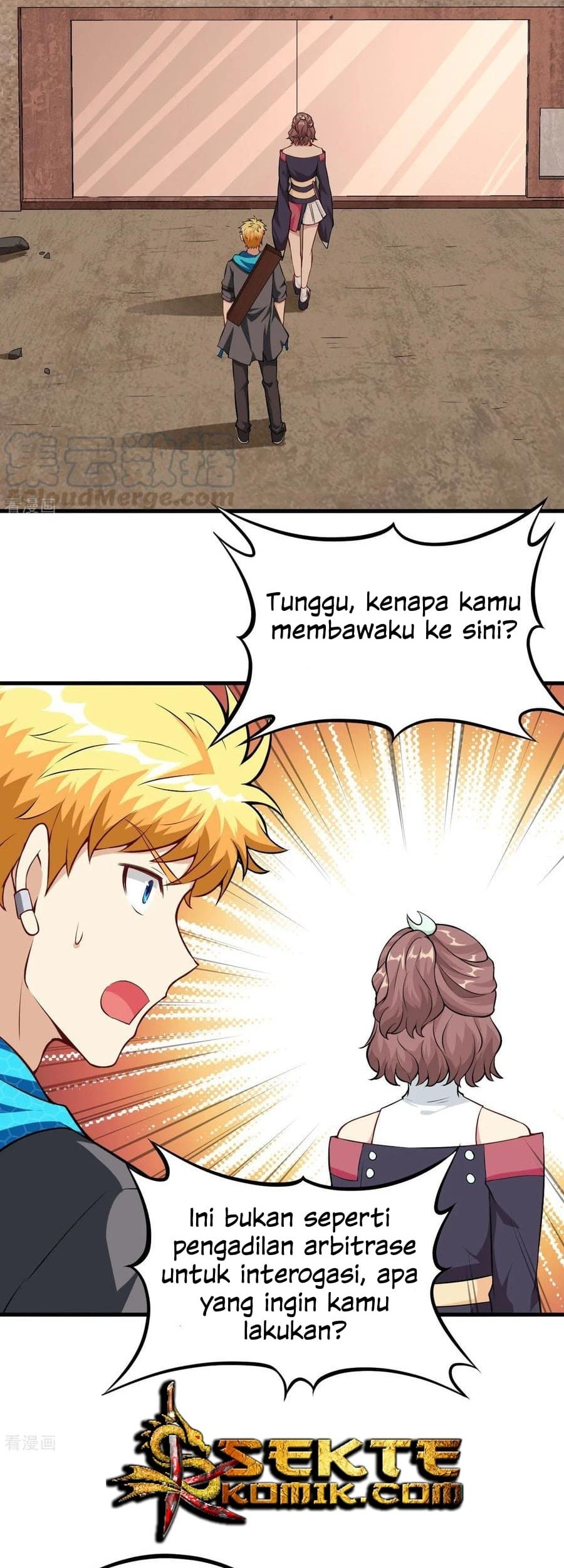 Tomorrow’s God Land Chapter 27 Gambar 26
