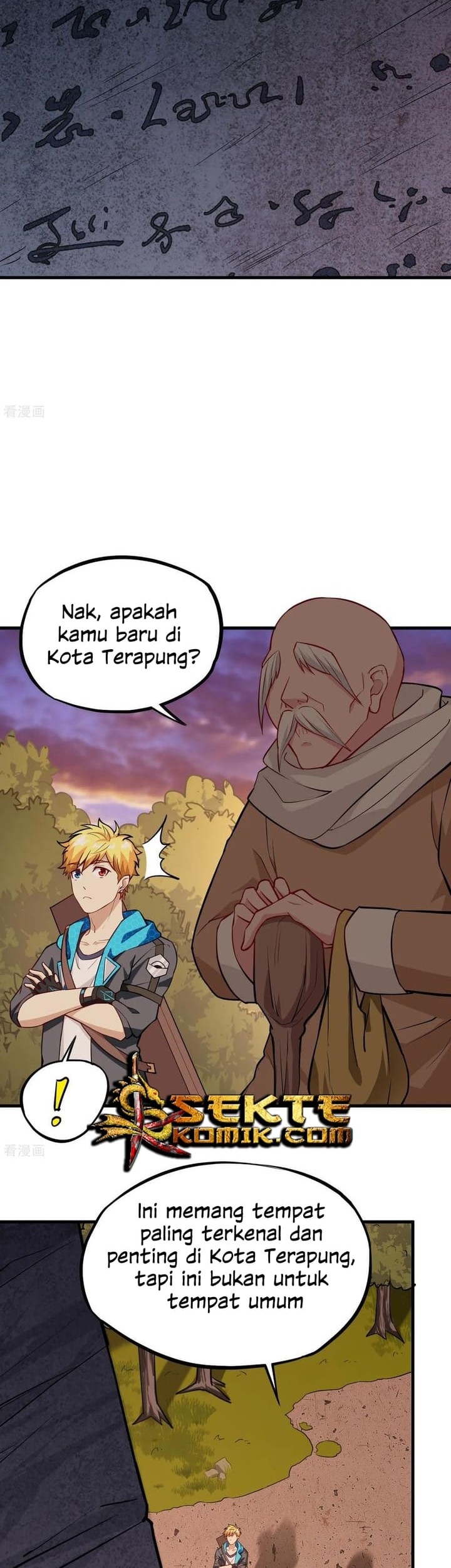 Tomorrow’s God Land Chapter 26 Gambar 17