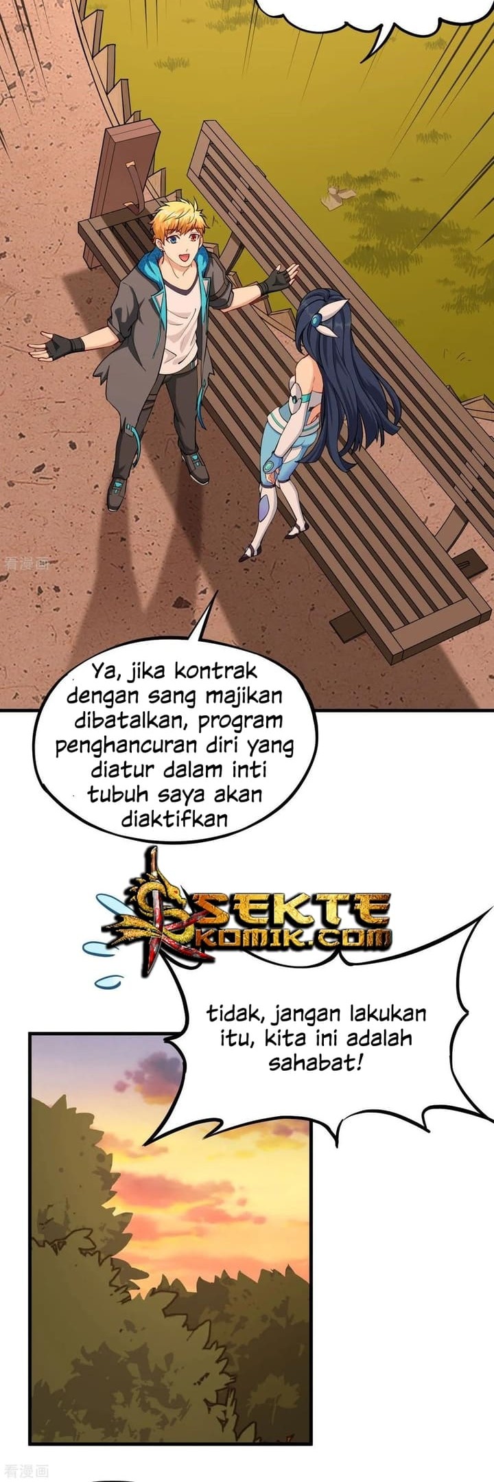 Tomorrow’s God Land Chapter 26 Gambar 28