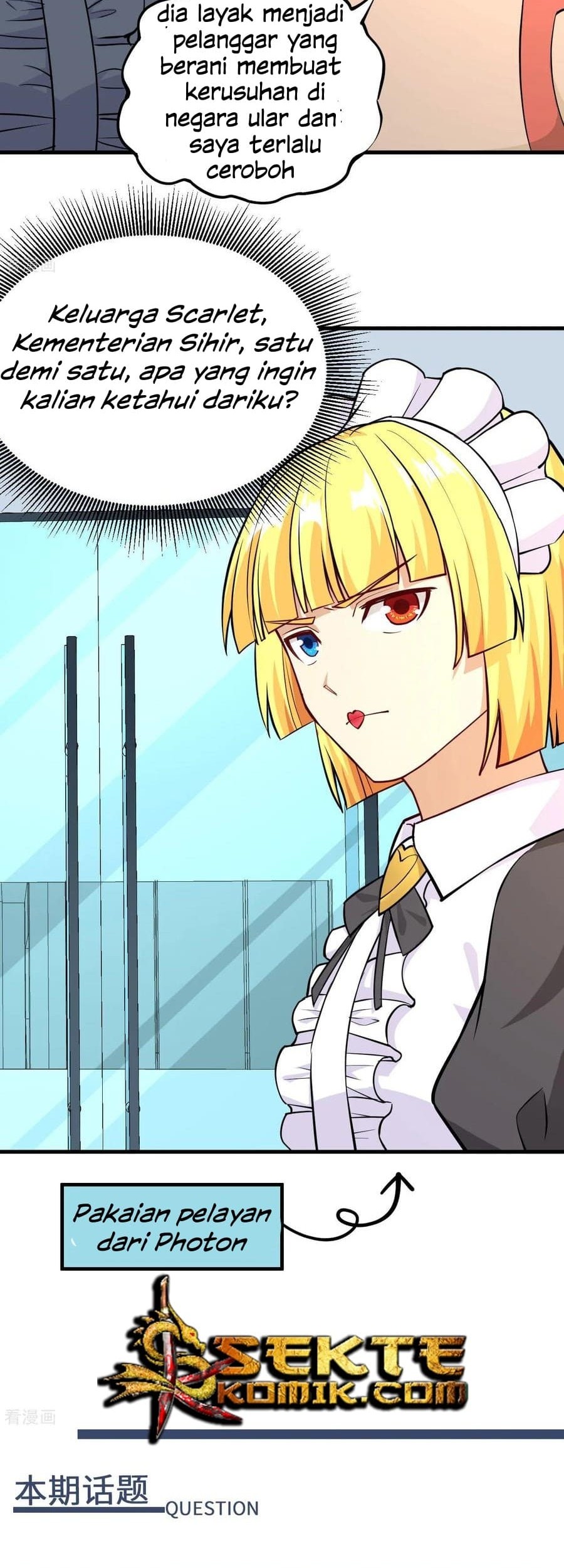 Tomorrow’s God Land Chapter 25 Gambar 33