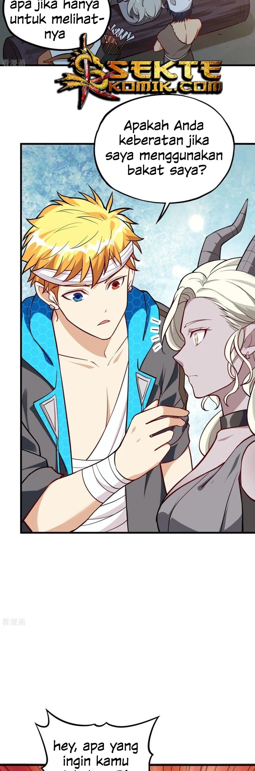 Tomorrow’s God Land Chapter 21 Gambar 19