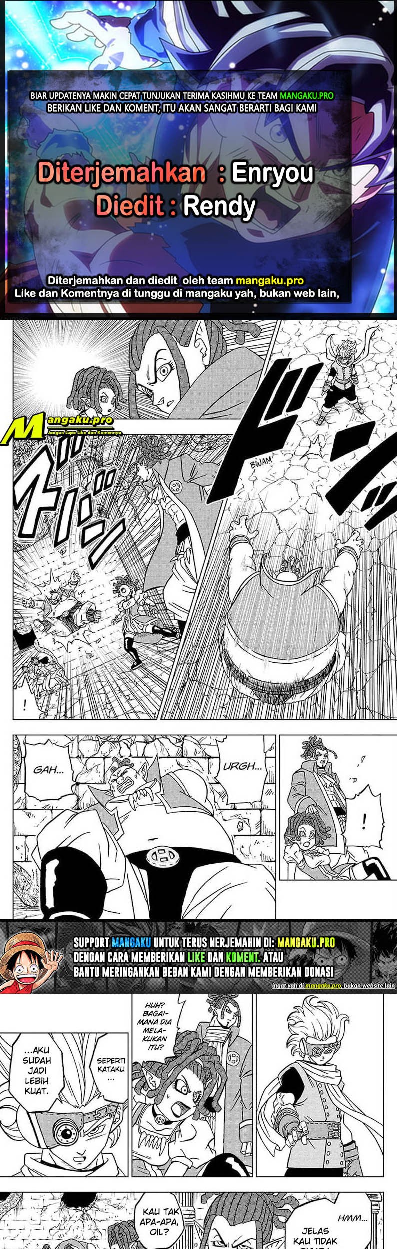 Baca Komik Dragon Ball Super Chapter 70.2 Gambar 1