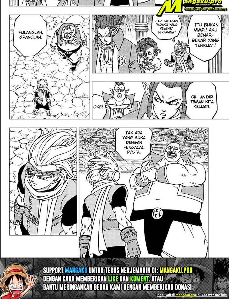 Dragon Ball Super Chapter 70.1 Gambar 12