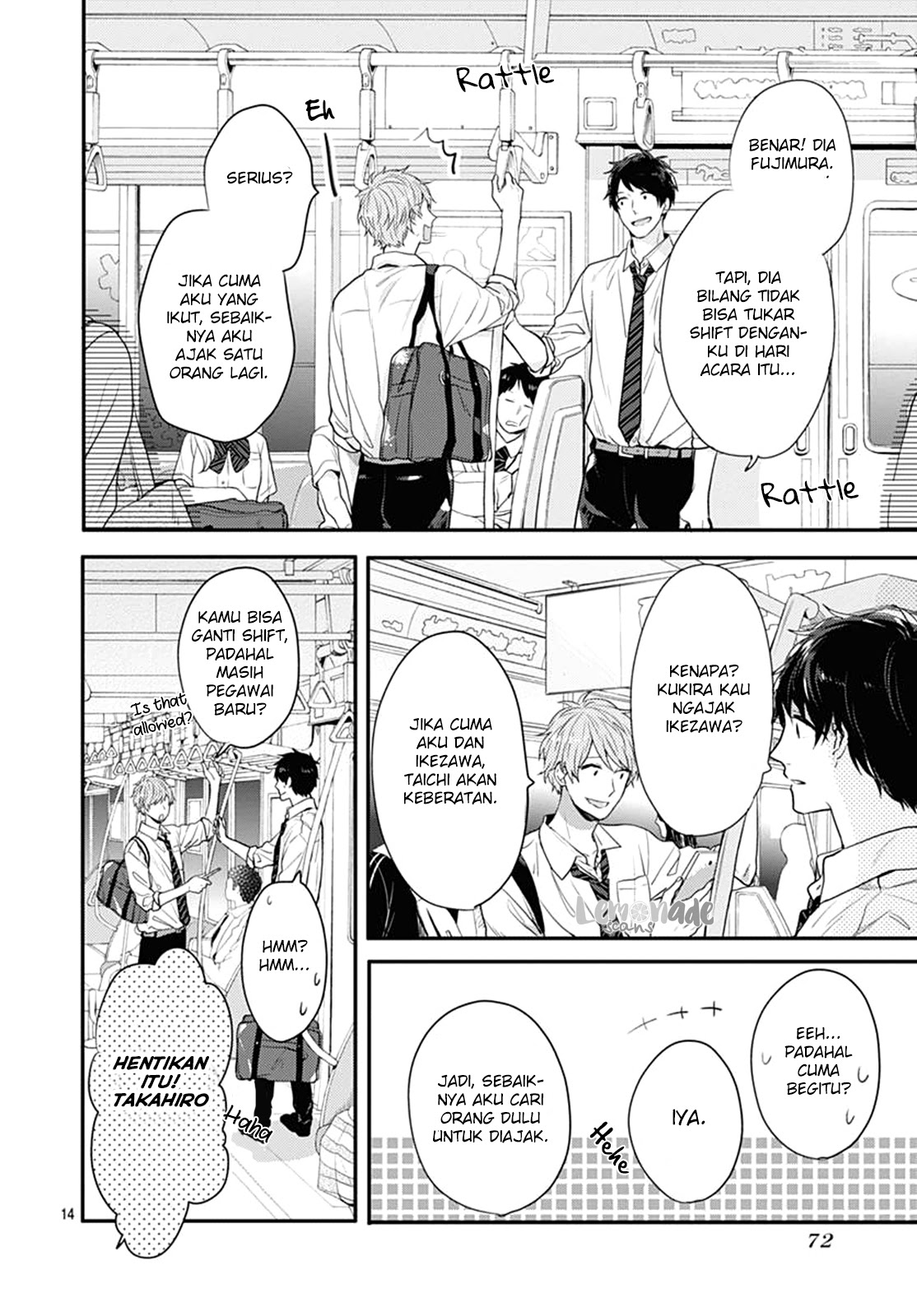 Koi wo Shiranai Bokutachi wa Chapter 3 Gambar 15