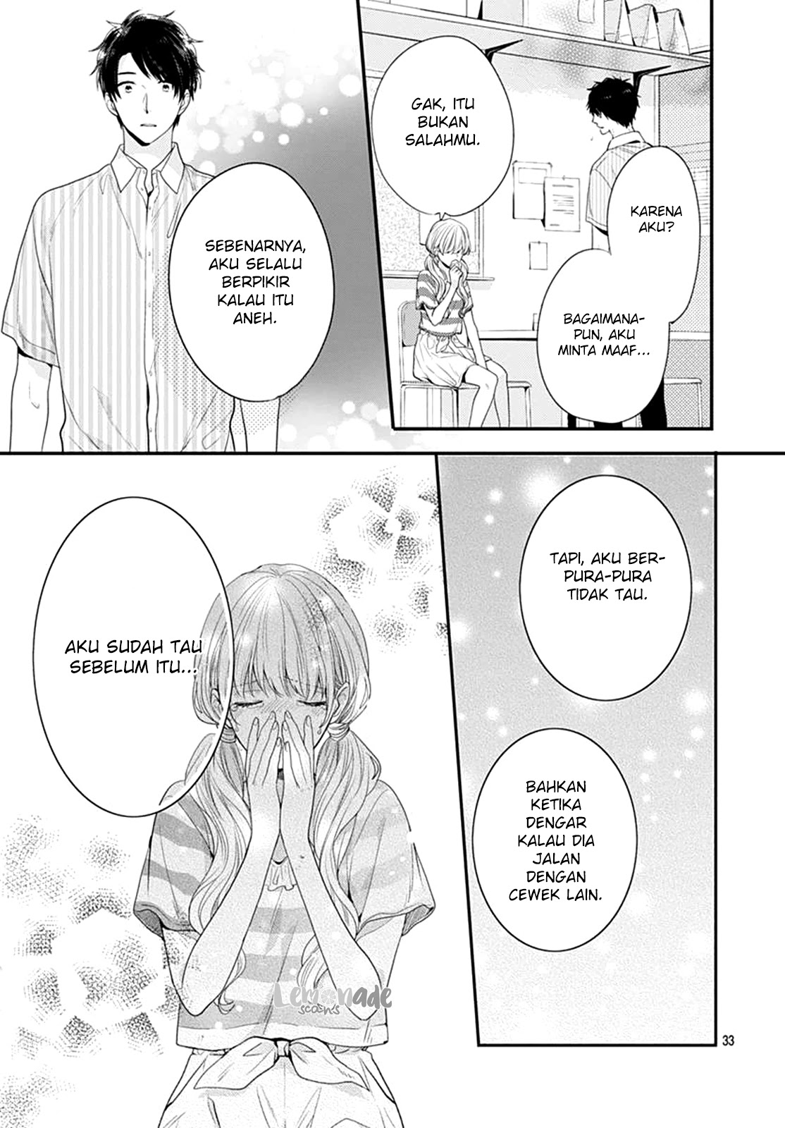 Koi wo Shiranai Bokutachi wa Chapter 3 Gambar 34