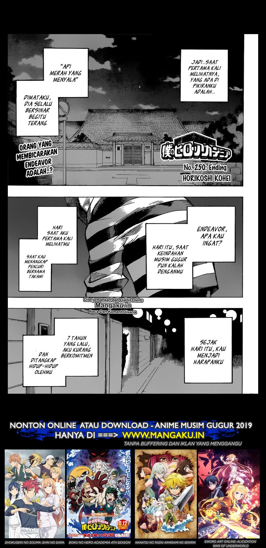 Baca Boku no Hero Academia Chapter 250 Gambar 2