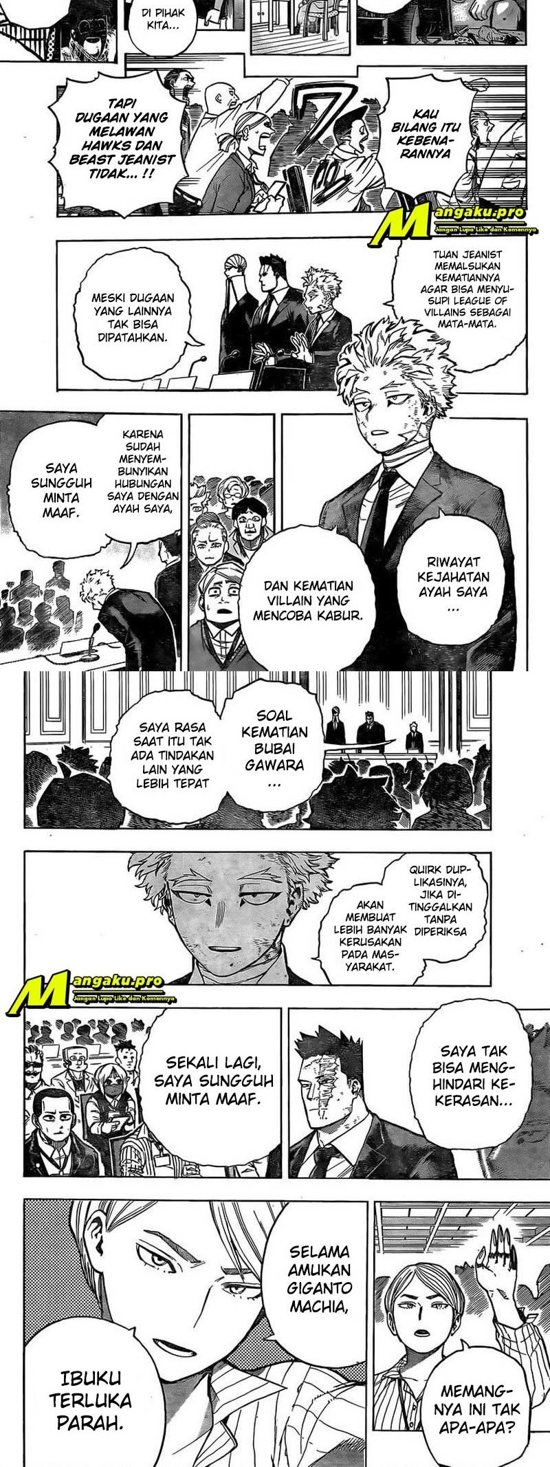Boku no Hero Academia Chapter 306 Gambar 6