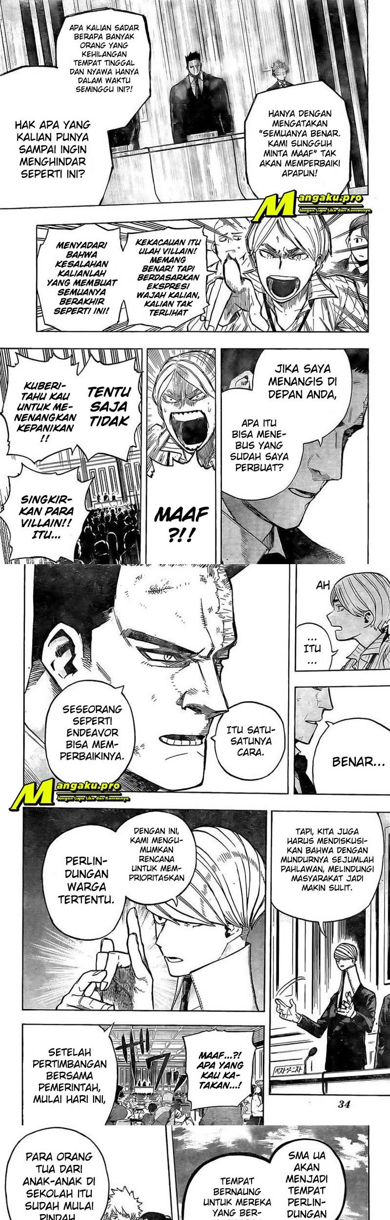 Boku no Hero Academia Chapter 306 Gambar 7