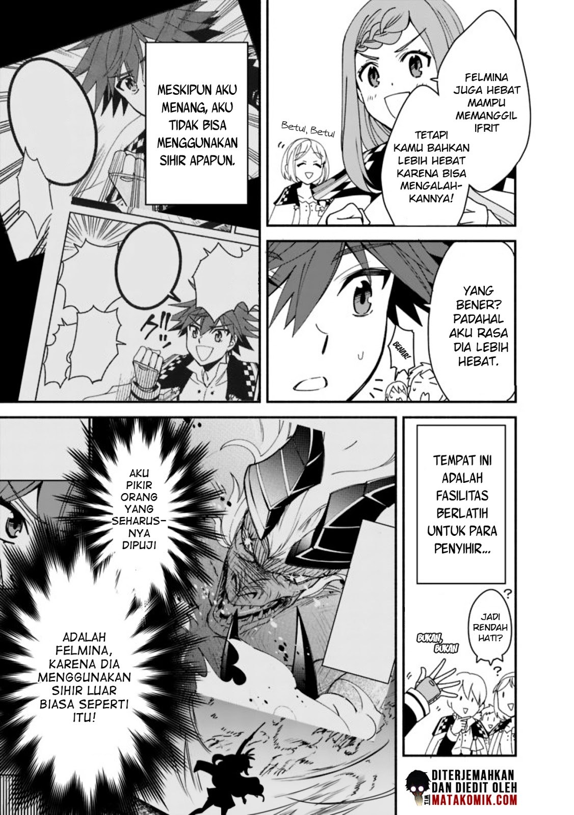 Doryoku Shisugita Sekai Saikyou no Butouka ha, Mahou Sekai wo Yoyuu de Ikinuku Chapter 07 Gambar 6