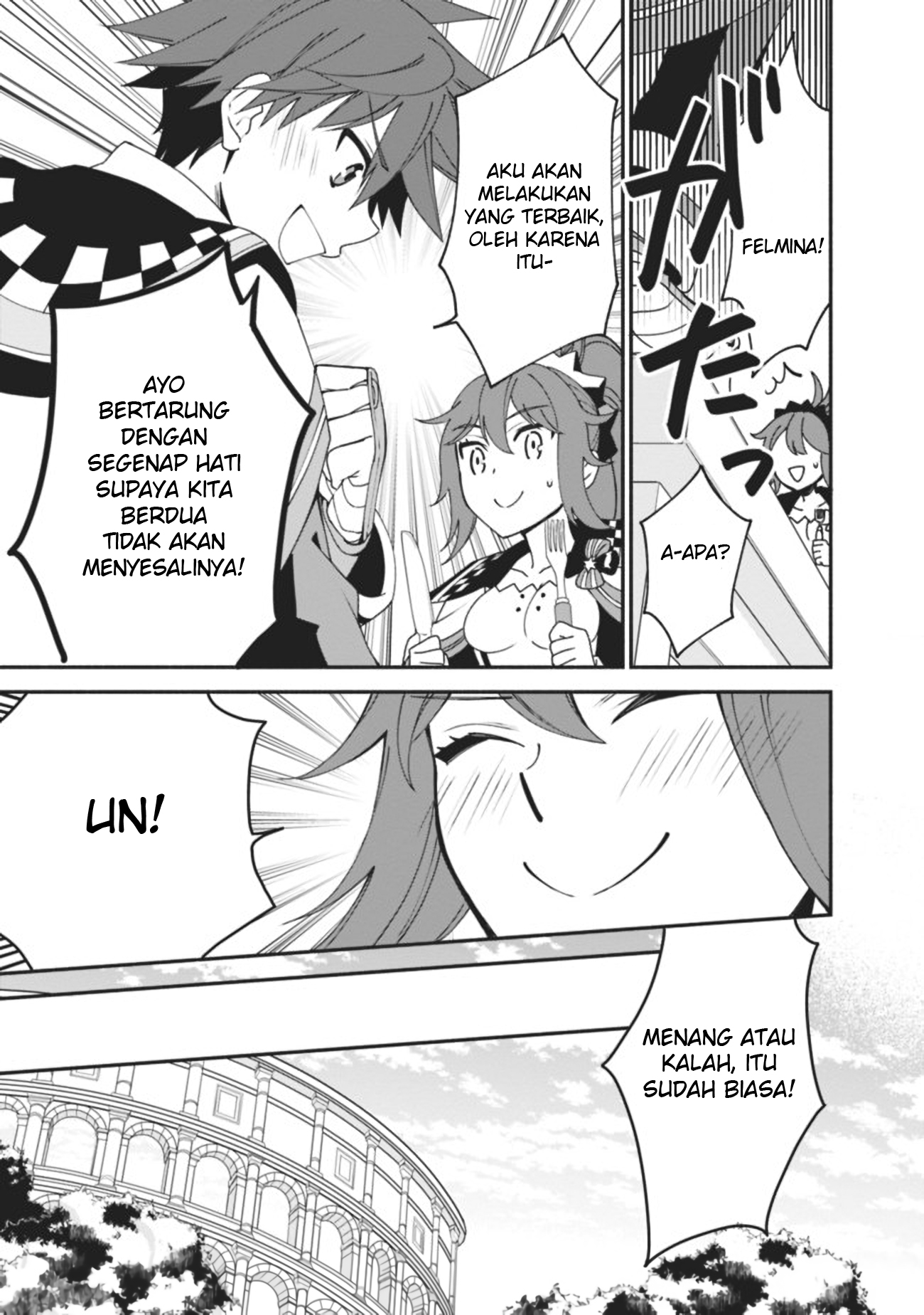 Doryoku Shisugita Sekai Saikyou no Butouka ha, Mahou Sekai wo Yoyuu de Ikinuku Chapter 05 Gambar 13