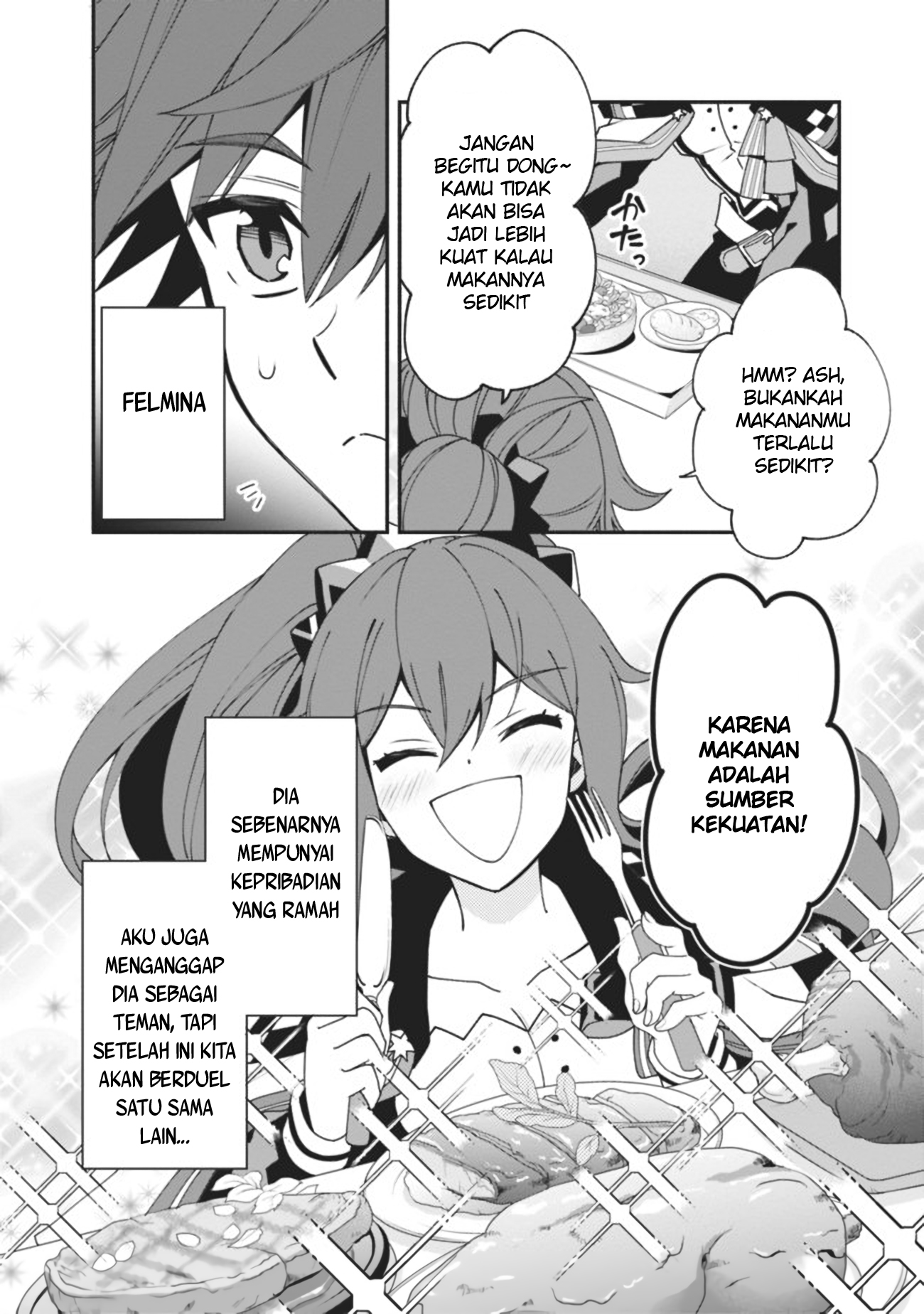 Doryoku Shisugita Sekai Saikyou no Butouka ha, Mahou Sekai wo Yoyuu de Ikinuku Chapter 05 Gambar 3