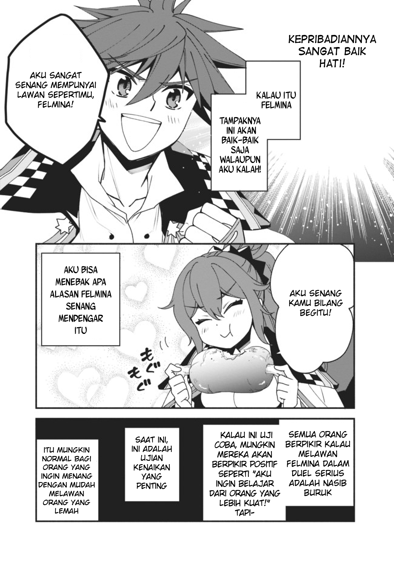 Doryoku Shisugita Sekai Saikyou no Butouka ha, Mahou Sekai wo Yoyuu de Ikinuku Chapter 05 Gambar 8