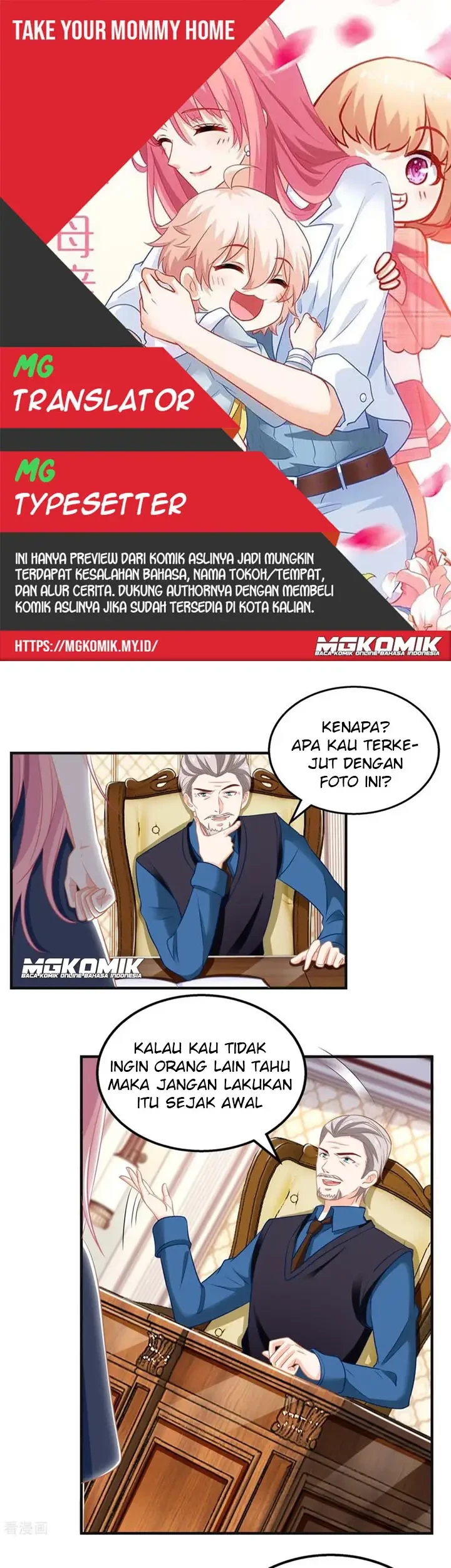 Baca Komik Take Your Mommy Home Chapter 224 Gambar 1