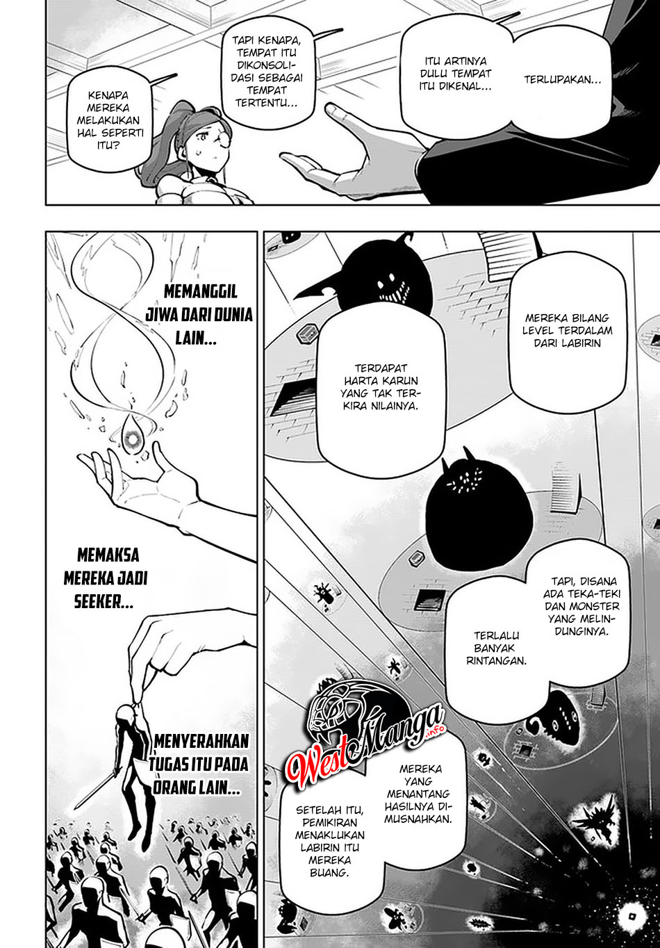 Sekai Saikyou no Kouei: Meikyuukoku no Shinjin Tansakusha Chapter 18 Gambar 30