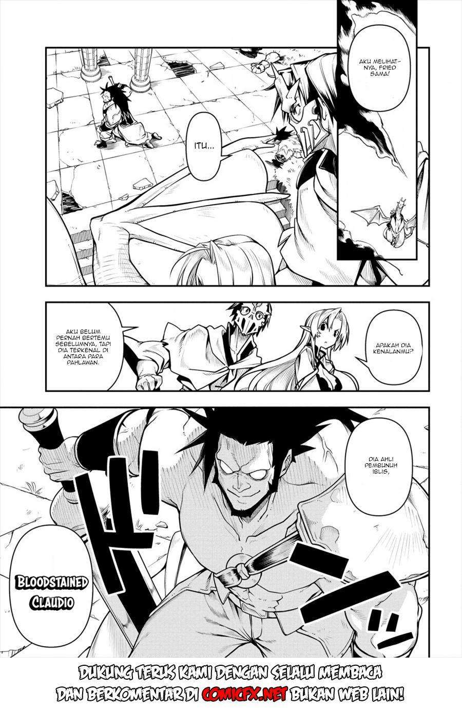 Manadeshi ni Uragirarete Shinda Ossan Yuusha, Shijou Saikyou no Maou Toshite Ikikaeru Chapter 02.2 Gambar 11