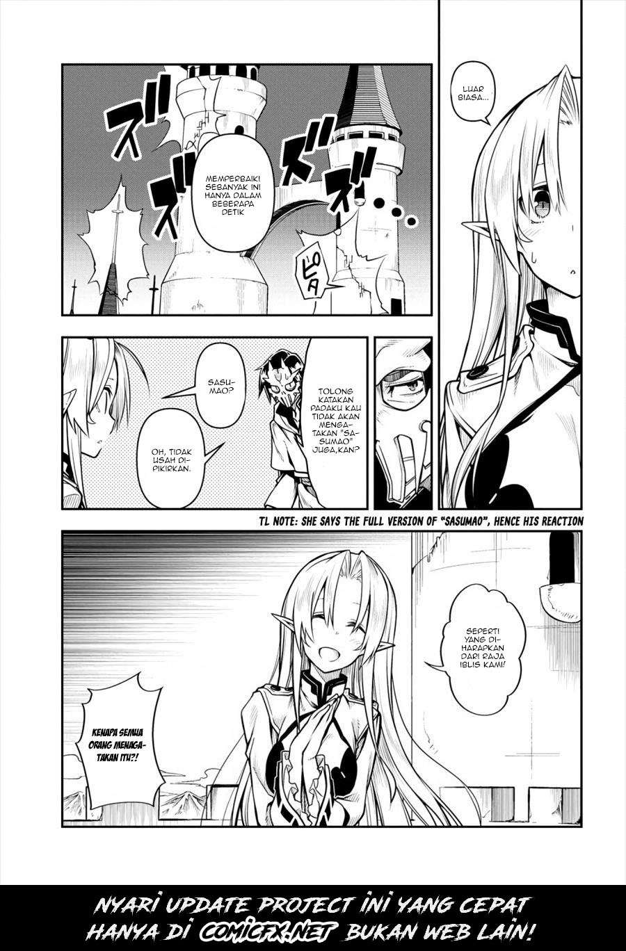 Manadeshi ni Uragirarete Shinda Ossan Yuusha, Shijou Saikyou no Maou Toshite Ikikaeru Chapter 02.1 Gambar 22