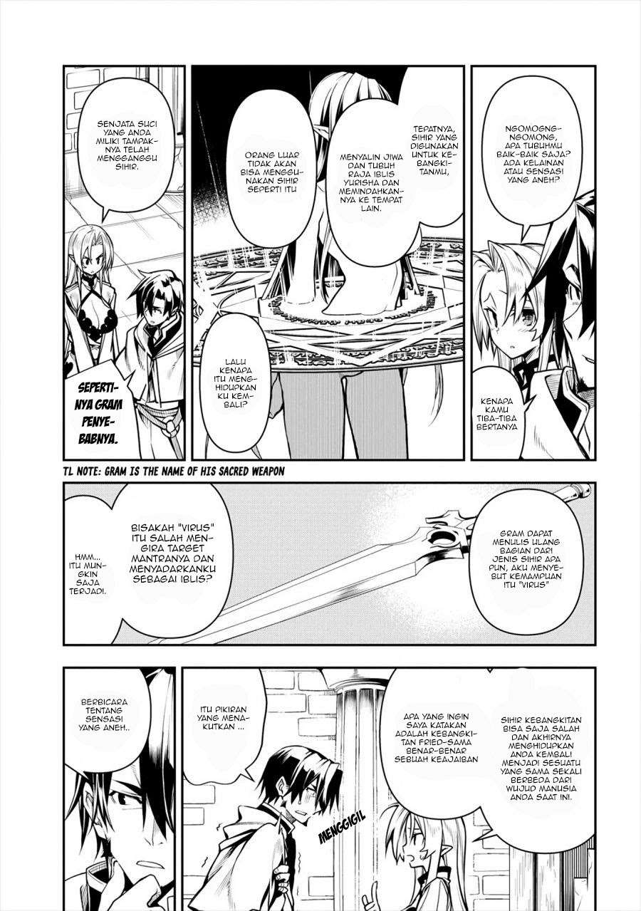 Manadeshi ni Uragirarete Shinda Ossan Yuusha, Shijou Saikyou no Maou Toshite Ikikaeru Chapter 02.1 Gambar 4