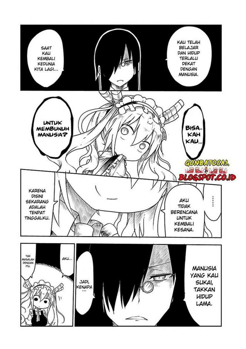 Kobayashi-san Chi no Maid Dragon Chapter 15 Gambar 8