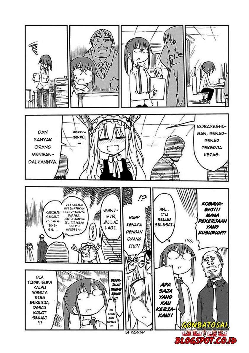 Kobayashi-san Chi no Maid Dragon Chapter 14 Gambar 7