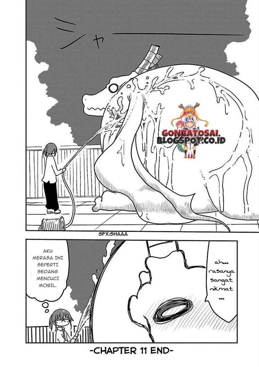 Kobayashi-san Chi no Maid Dragon Chapter 11 Gambar 15
