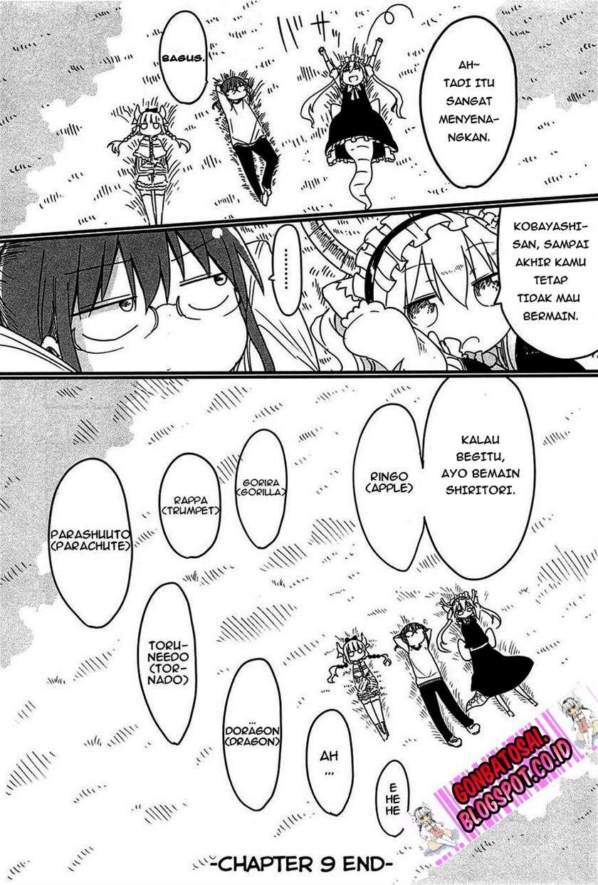 Kobayashi-san Chi no Maid Dragon Chapter 09 Gambar 13