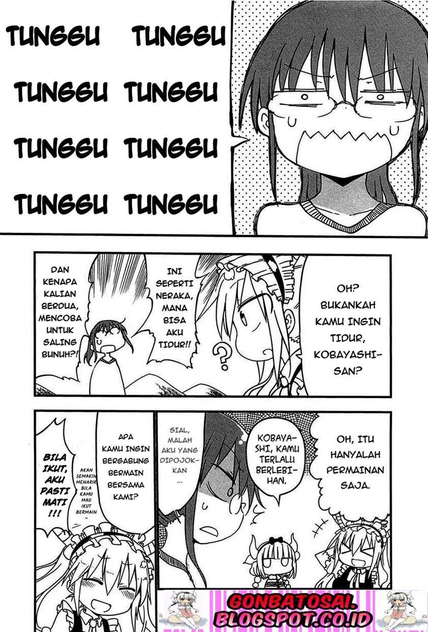 Kobayashi-san Chi no Maid Dragon Chapter 09 Gambar 9