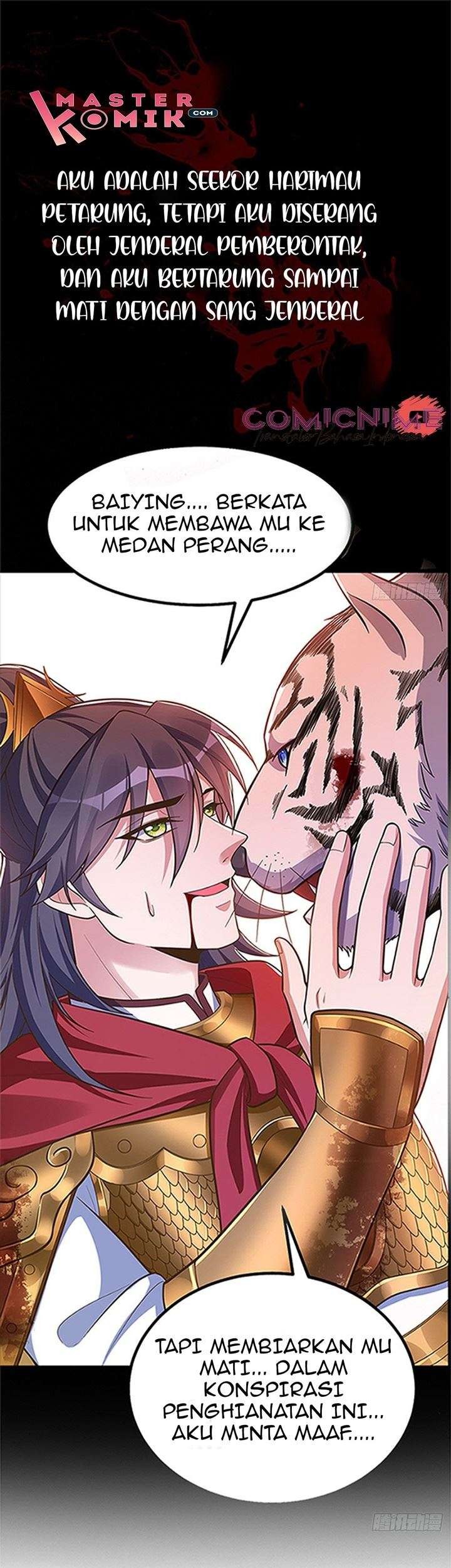 Baca Manhua Rebirth of the Cute Tiger: Great General Wants to Hug Chapter 01 Gambar 2