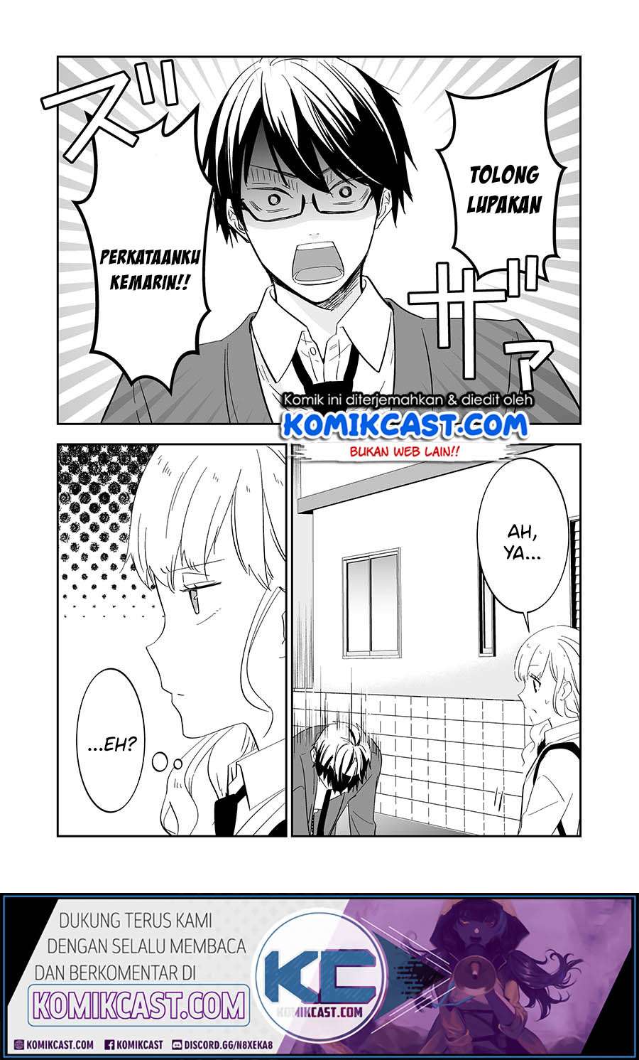 The World Will Be Destroyed Tomorrow, so I Want to Rub Your Boobs Chapter 02 Gambar 3