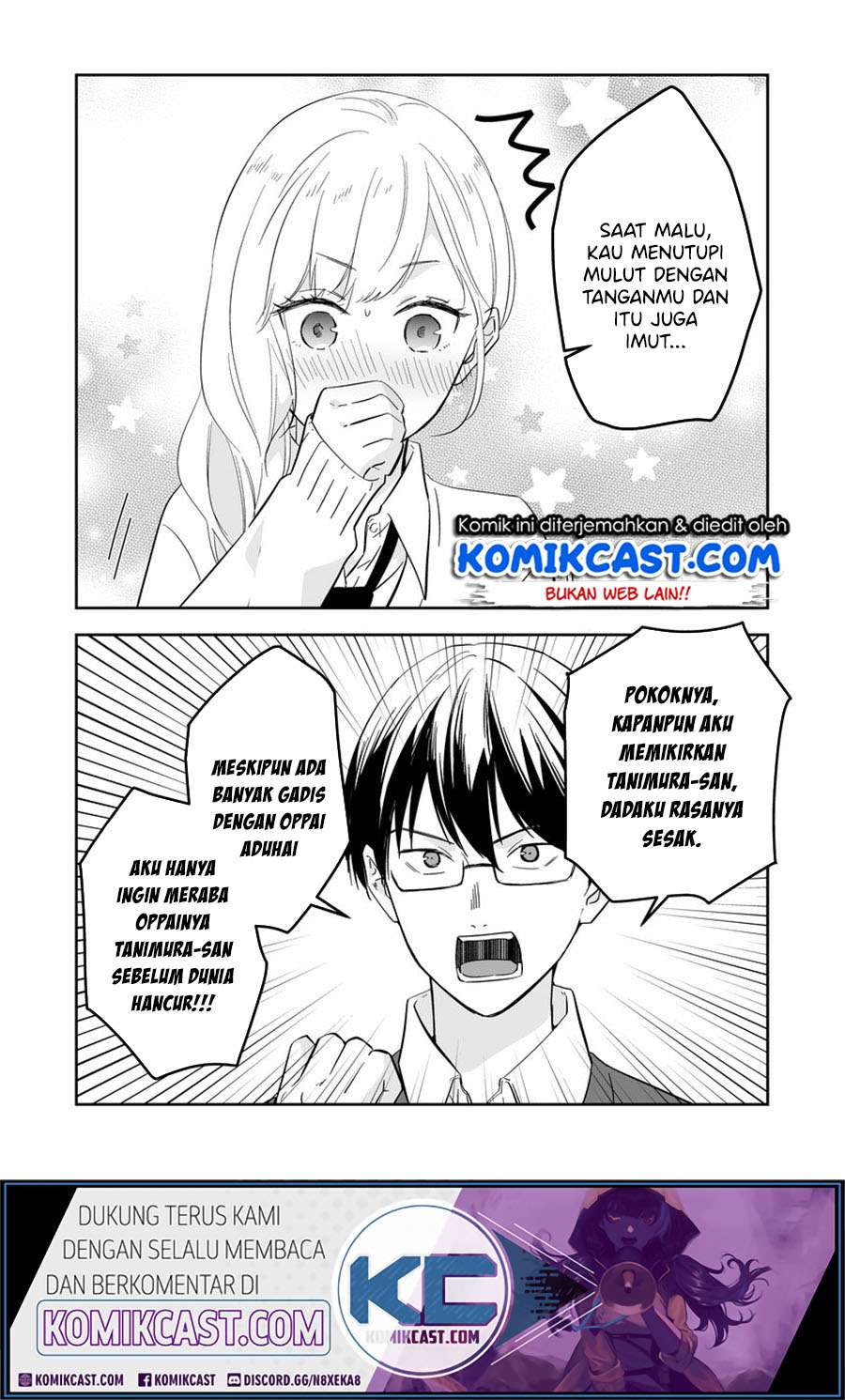 The World Will Be Destroyed Tomorrow, so I Want to Rub Your Boobs Chapter 01 Gambar 7