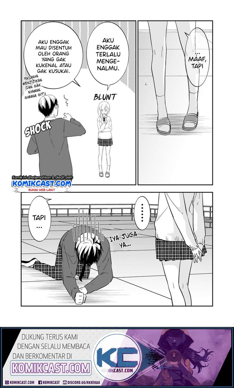 The World Will Be Destroyed Tomorrow, so I Want to Rub Your Boobs Chapter 01 Gambar 8