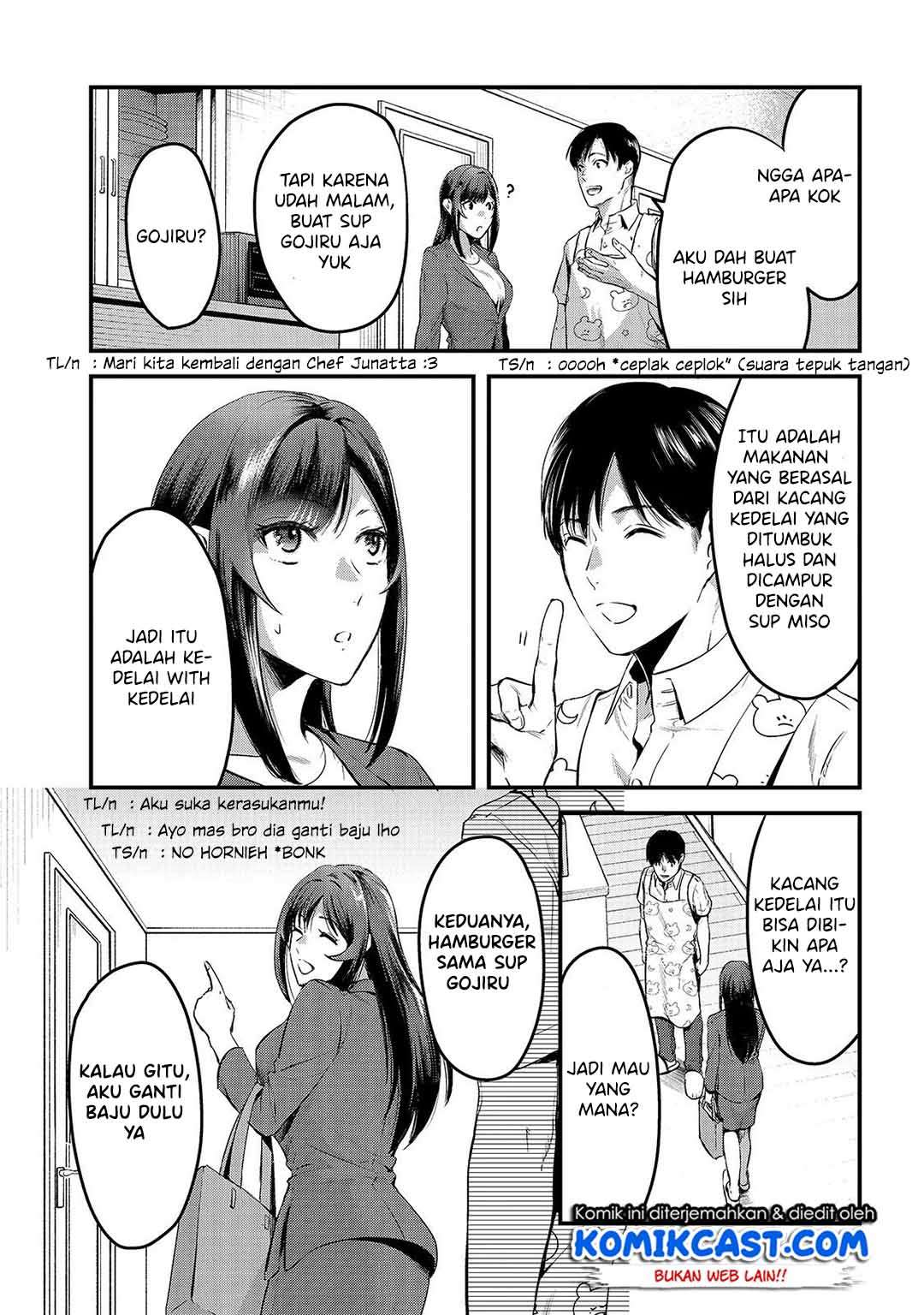 It’s Fun Having a 300,000 yen a Month Job Welcoming Home an Onee-san Who Doesn’t Find Meaning in a Job That Pays Her 500,000 yen a Month Chapter 08 Gambar 10