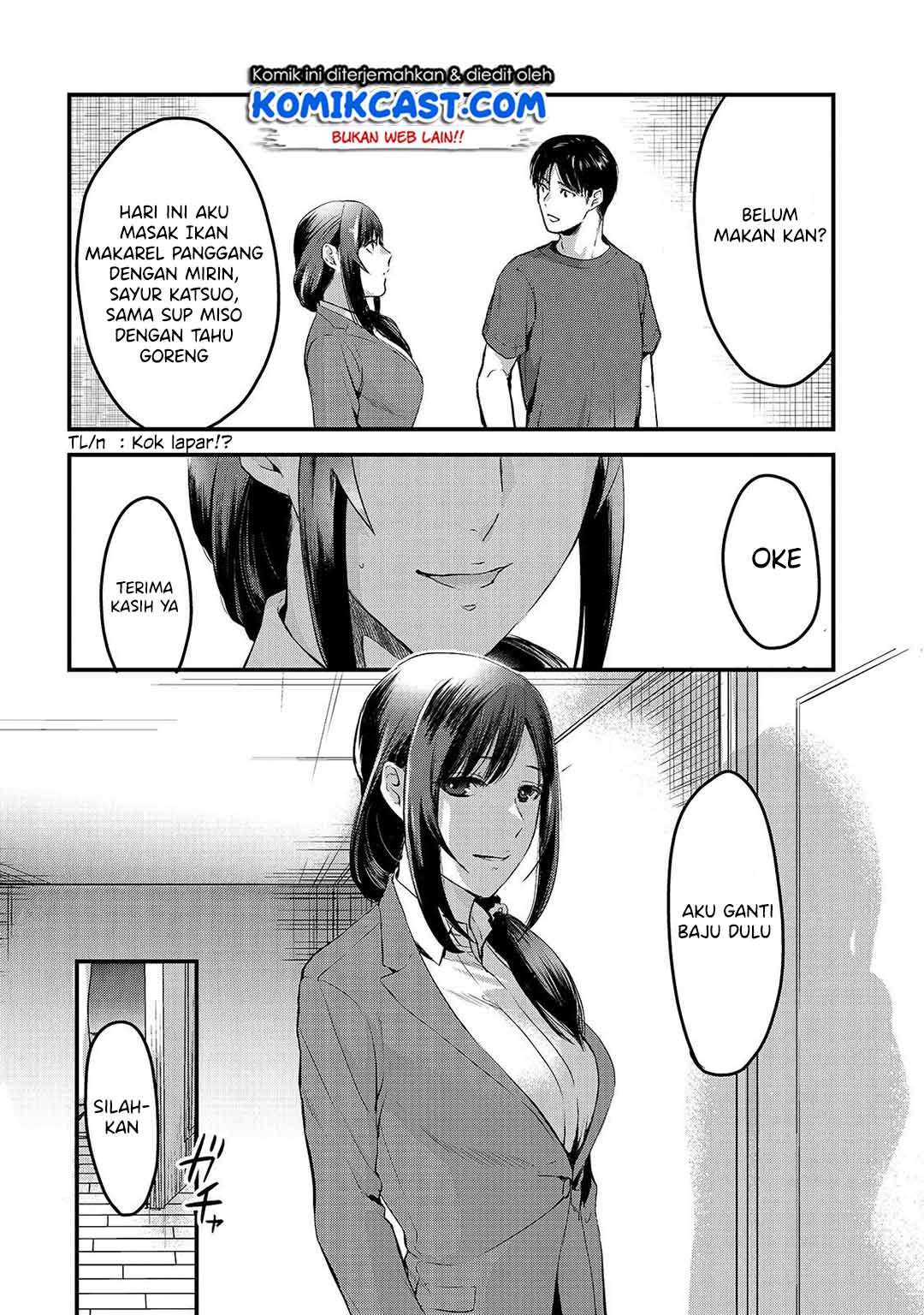 It’s Fun Having a 300,000 yen a Month Job Welcoming Home an Onee-san Who Doesn’t Find Meaning in a Job That Pays Her 500,000 yen a Month Chapter 08 Gambar 23