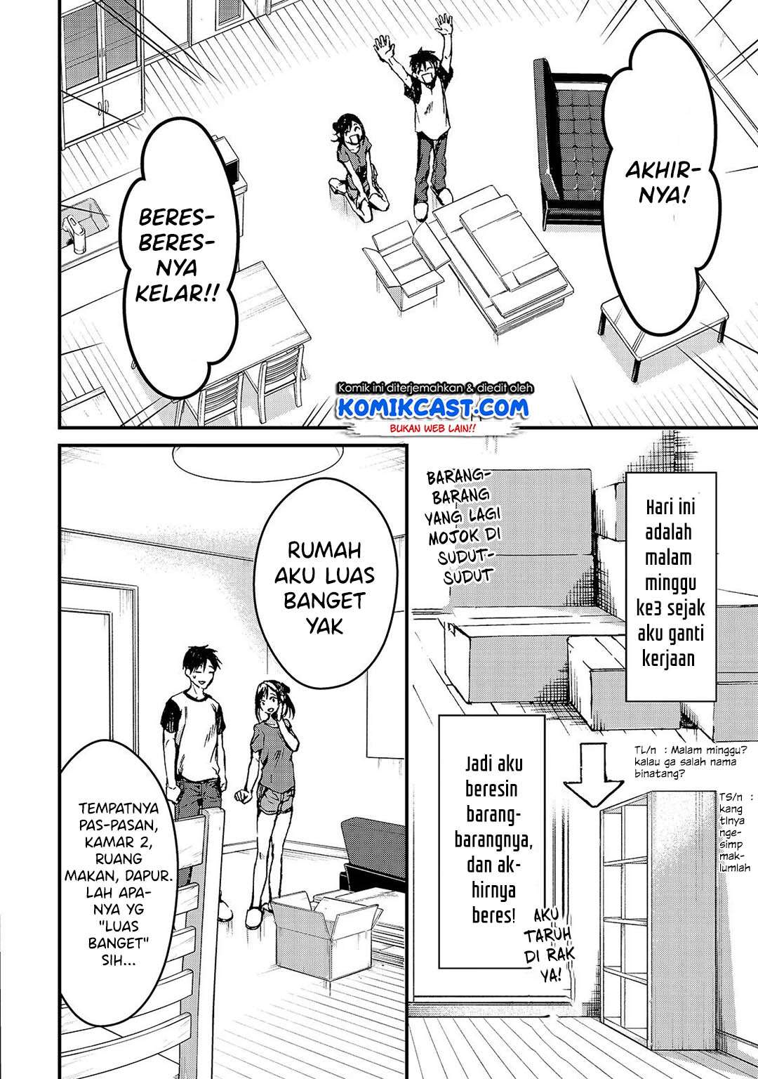 It’s Fun Having a 300,000 yen a Month Job Welcoming Home an Onee-san Who Doesn’t Find Meaning in a Job That Pays Her 500,000 yen a Month Chapter 06 Gambar 4