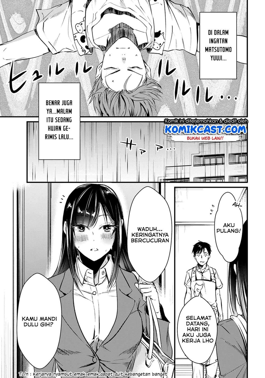 It’s Fun Having a 300,000 yen a Month Job Welcoming Home an Onee-san Who Doesn’t Find Meaning in a Job That Pays Her 500,000 yen a Month Chapter 04 Gambar 4