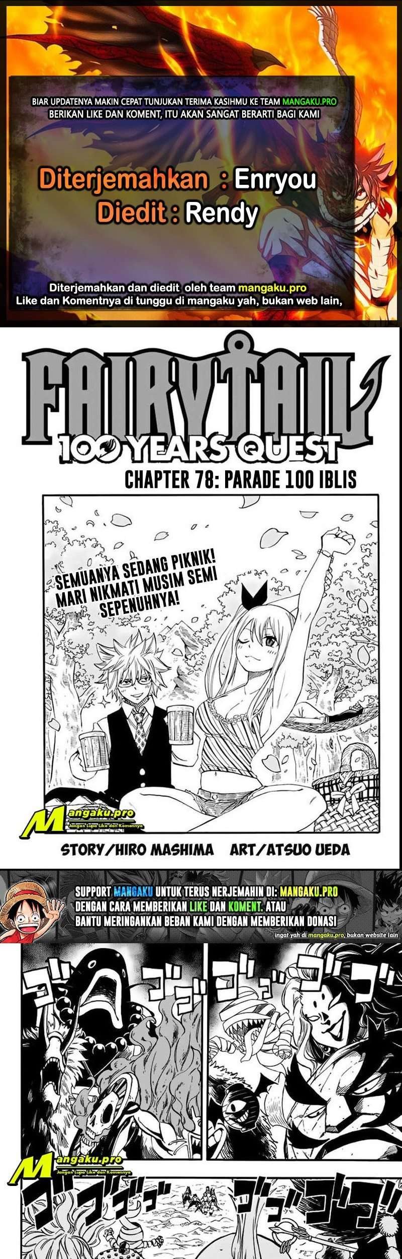 Baca Komik Fairy Tail: 100 Years Quest Chapter 78 Gambar 1