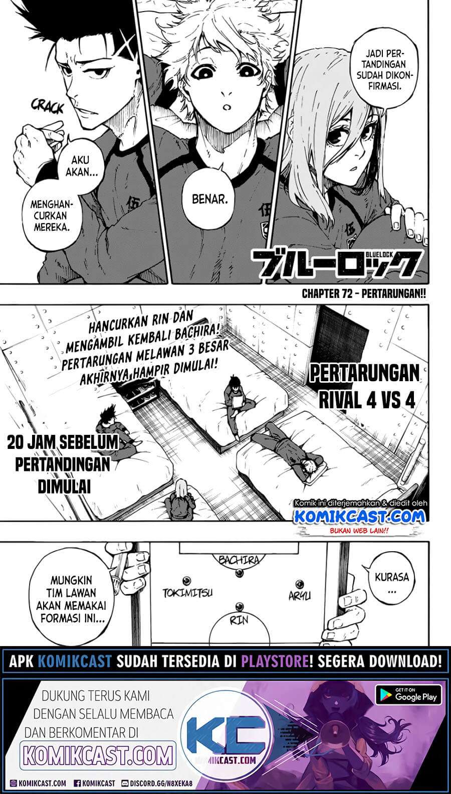 Baca Blue Lock Chapter 72 Gambar 2