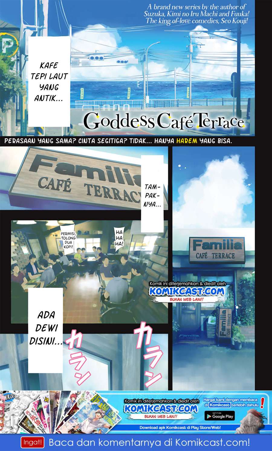 Baca Manga Megami no Kafeterasu (Goddess Café Terrace) Chapter 01.1 Gambar 2