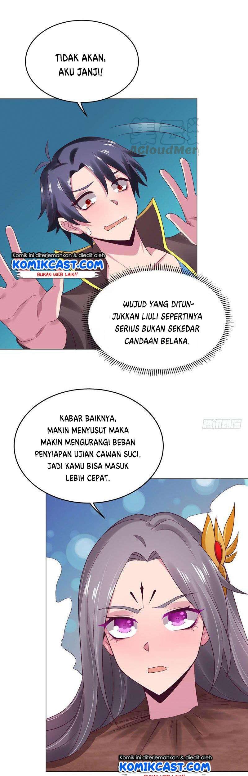 Carrying The Goddess Along Chapter 37 Gambar 14