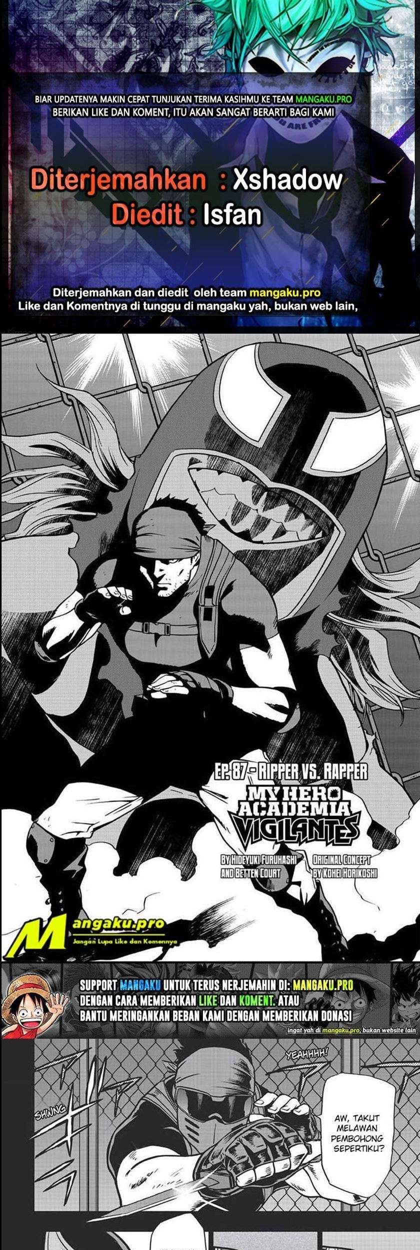 Baca Komik Vigilante: Boku no Hero Academia Illegal Chapter 87 Gambar 1