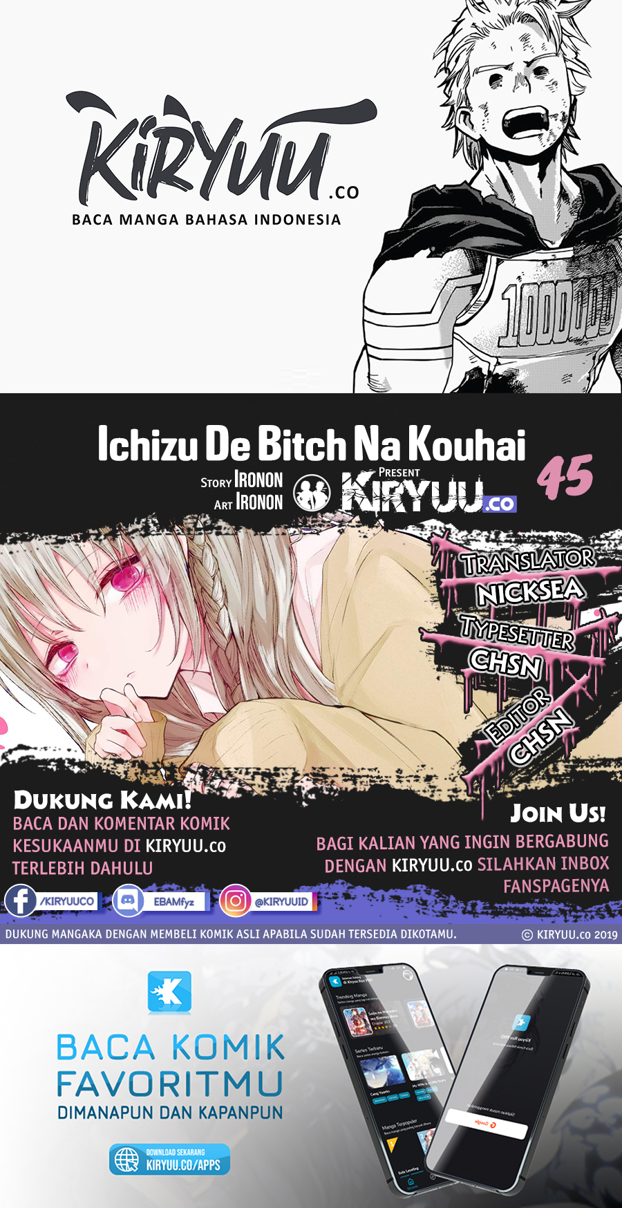 Ichizu de Bitch na Kouhai Chapter 45 1