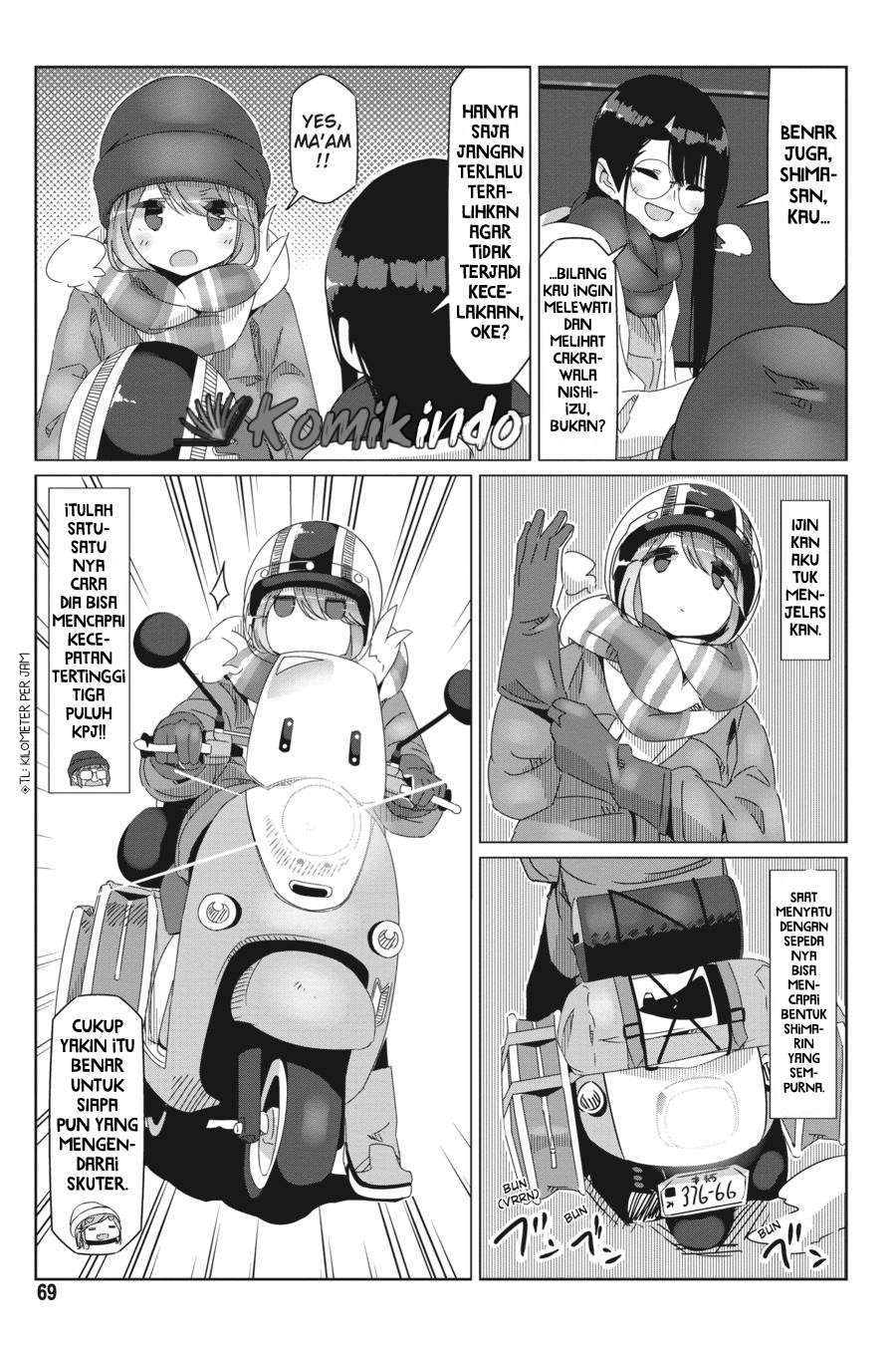 Yuru-Camp Chapter 49 Gambar 16