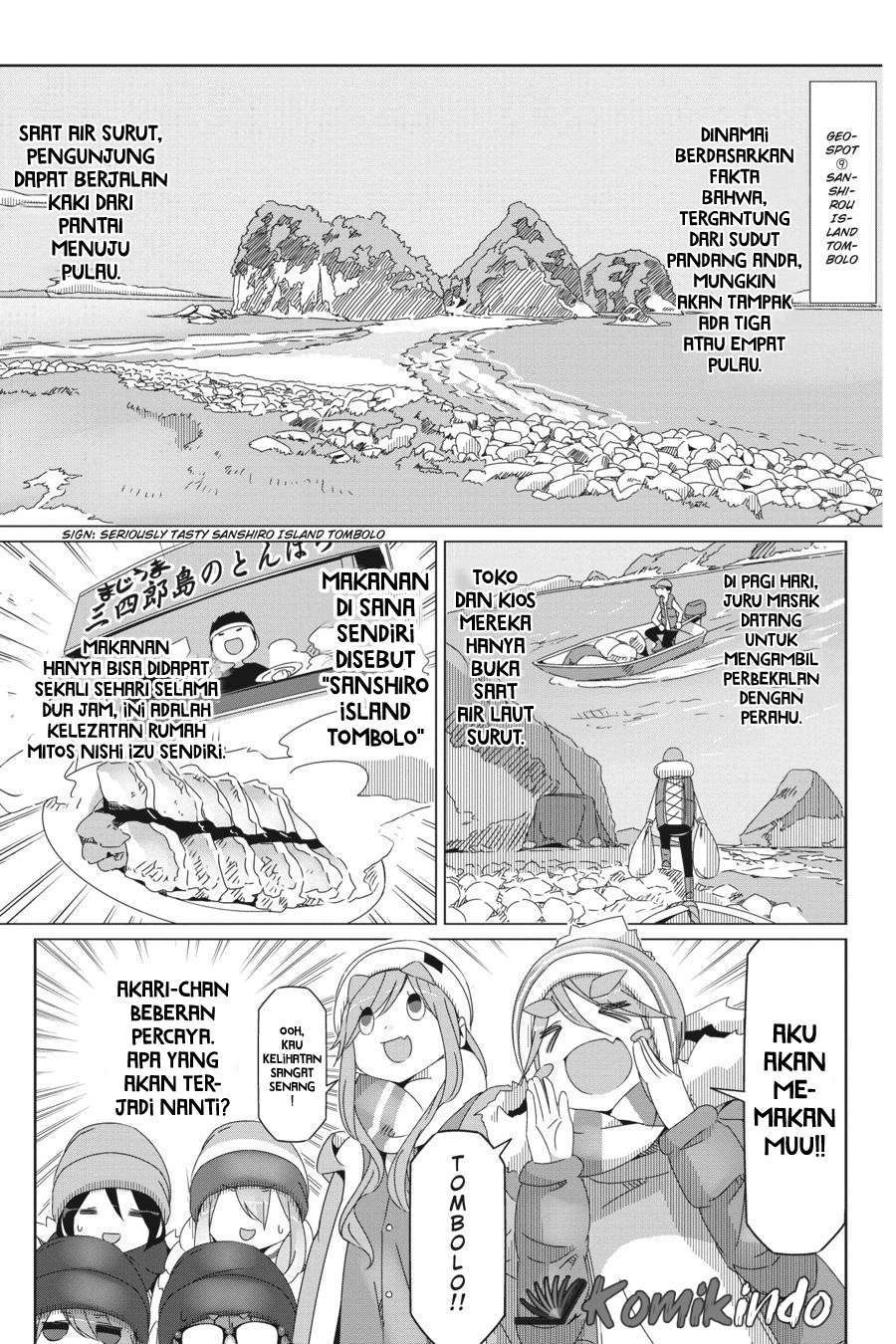 Baca Yuru-Camp Chapter 49 Gambar 2