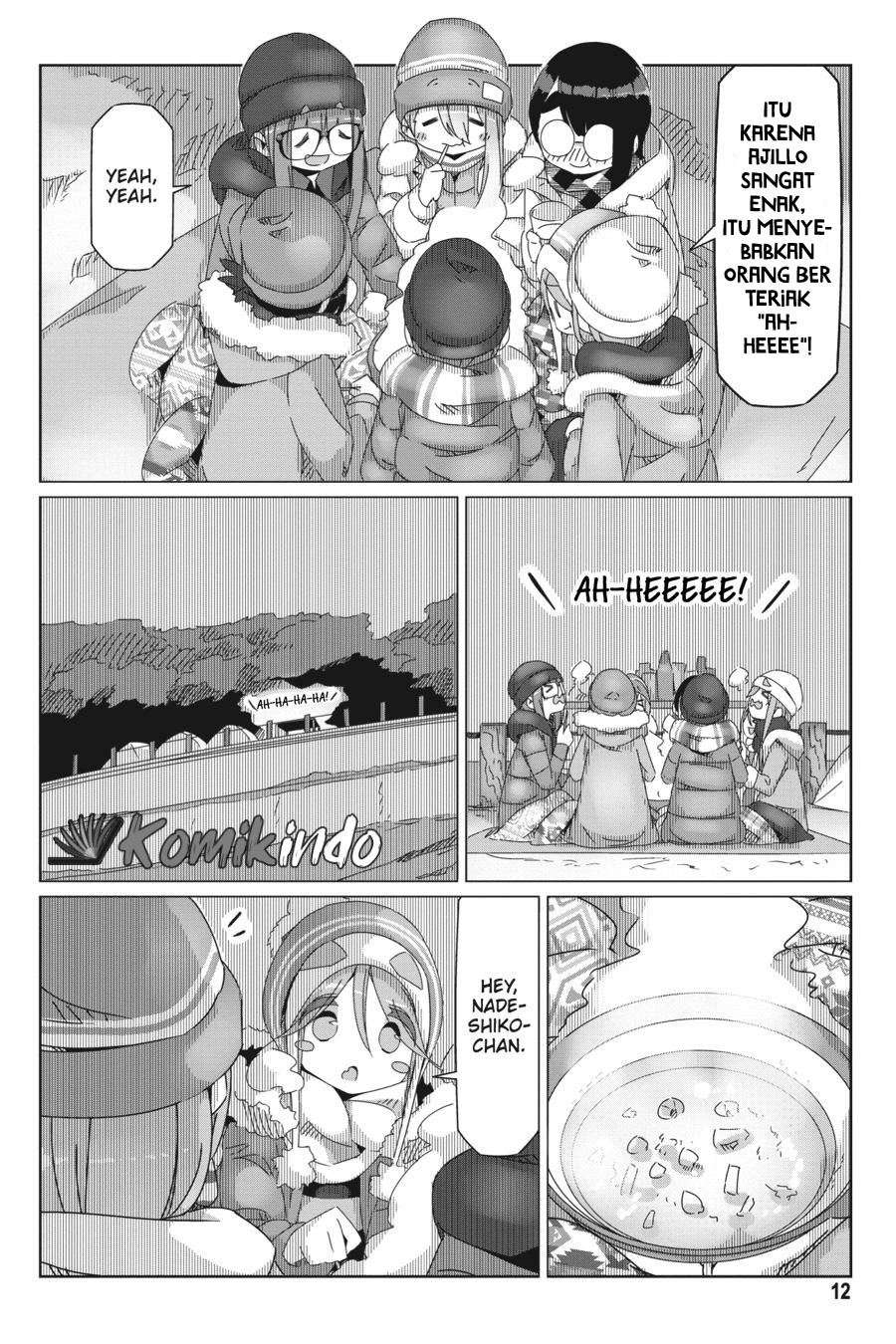 Yuru-Camp Chapter 47 Gambar 14