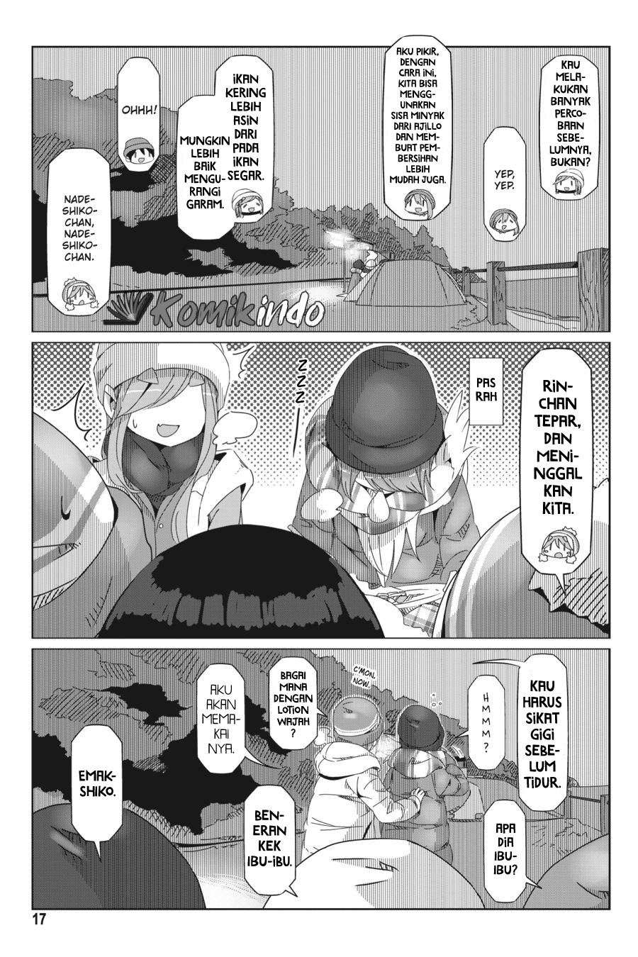 Yuru-Camp Chapter 47 Gambar 19