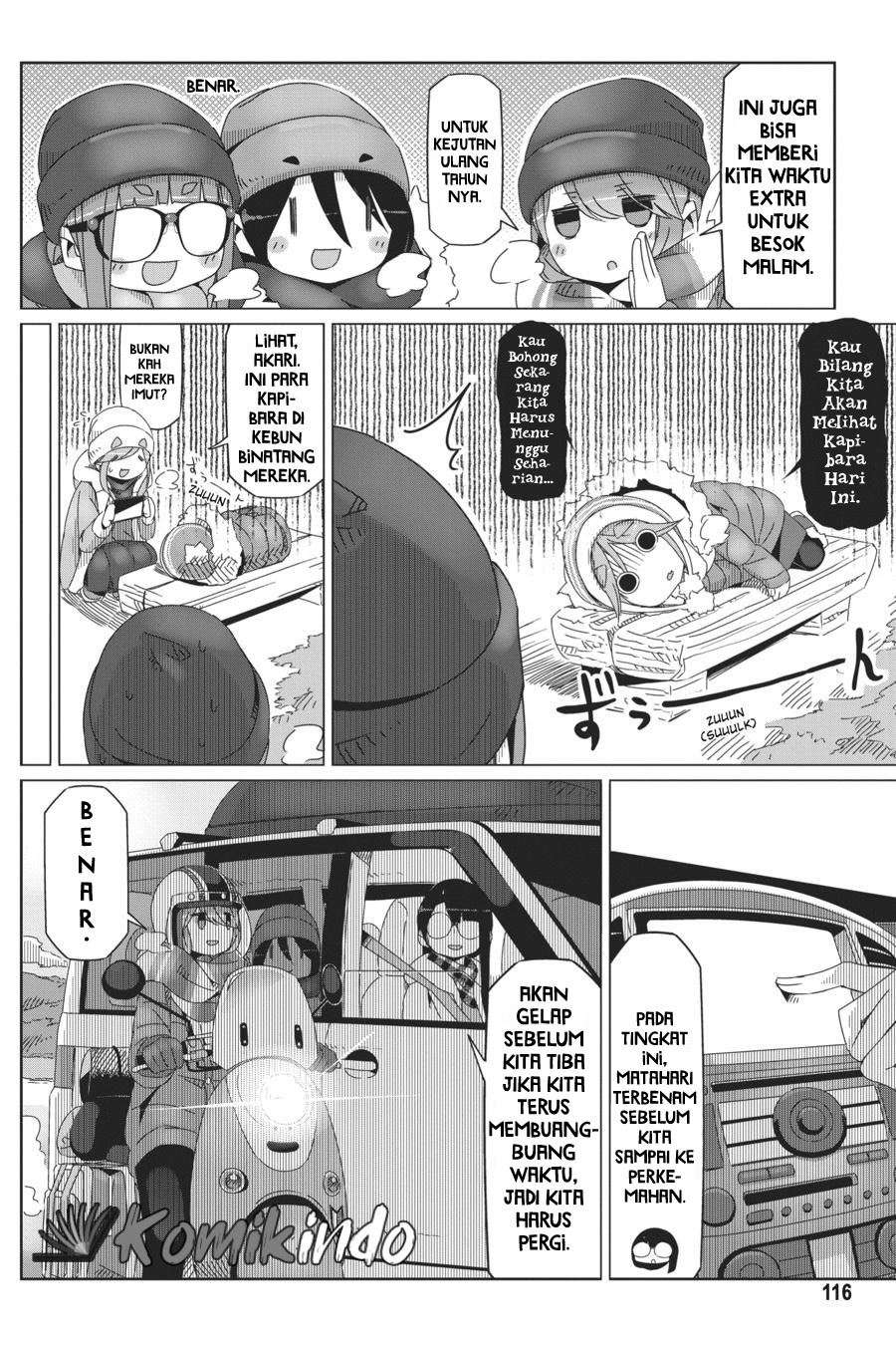 Yuru-Camp Chapter 45 Gambar 11